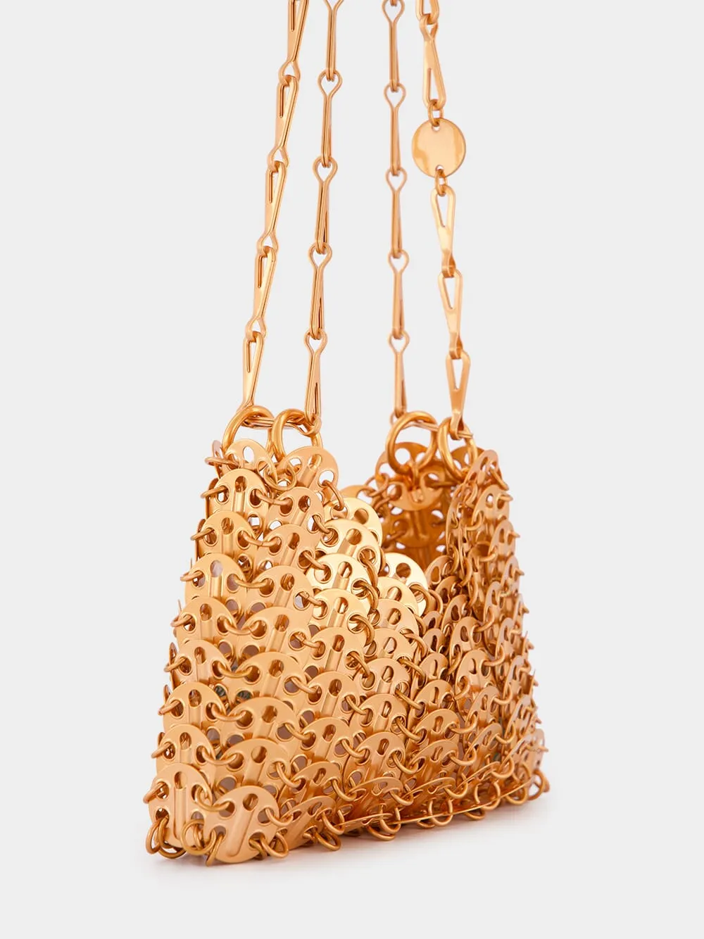 Copper Chainmail Shoulder Bag