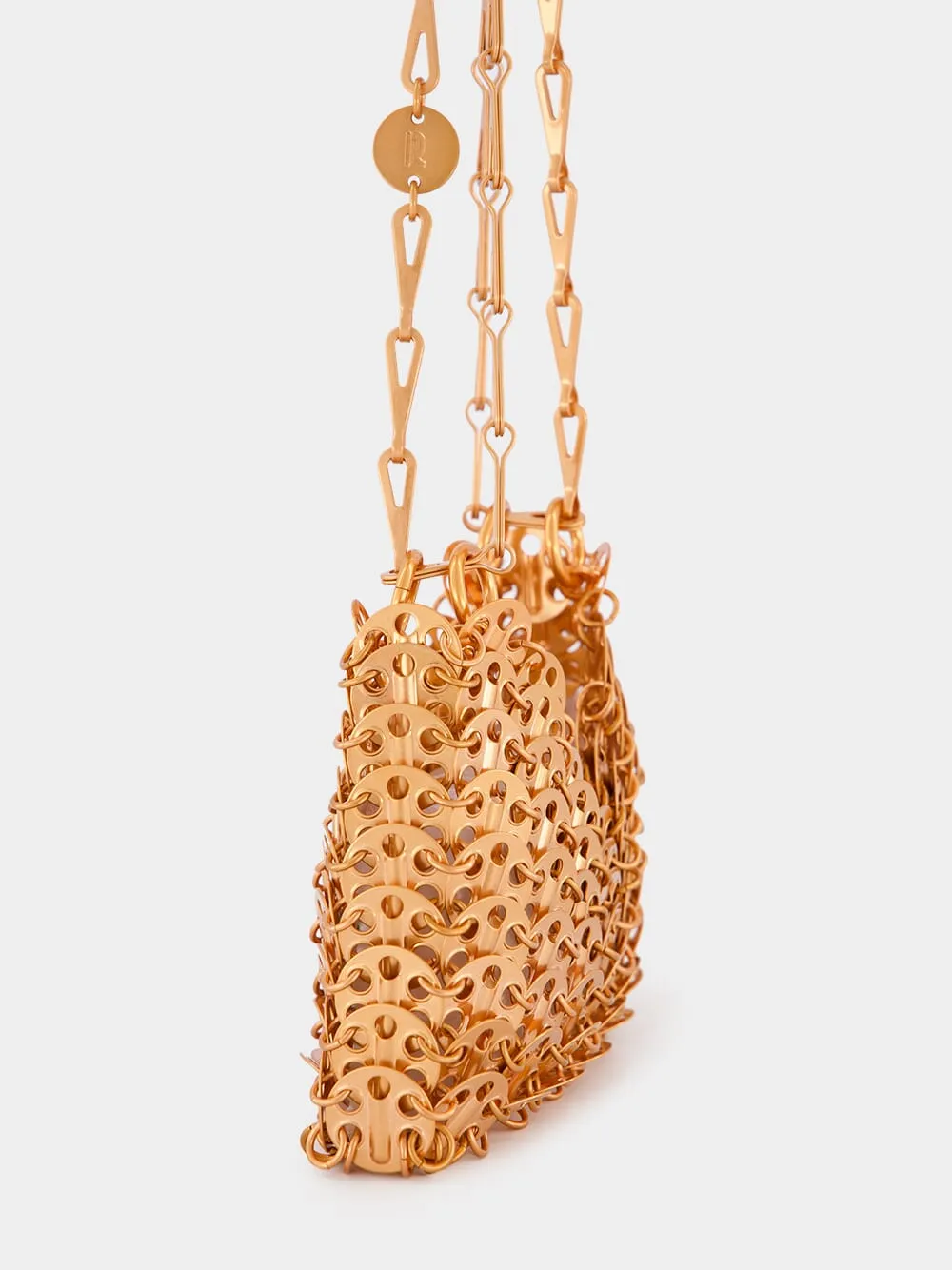 Copper Chainmail Shoulder Bag