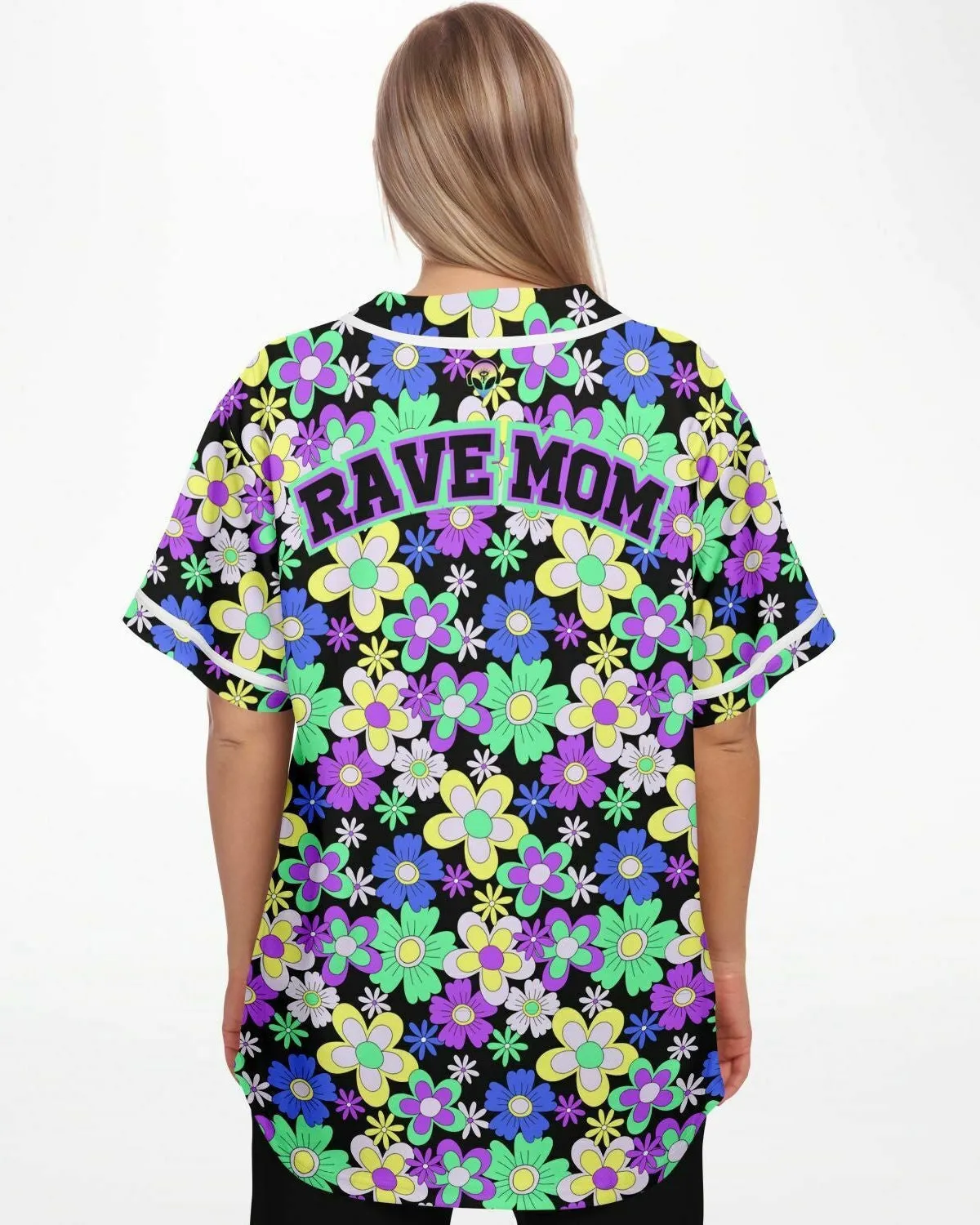 Crazy Daisy Baseball Jersey