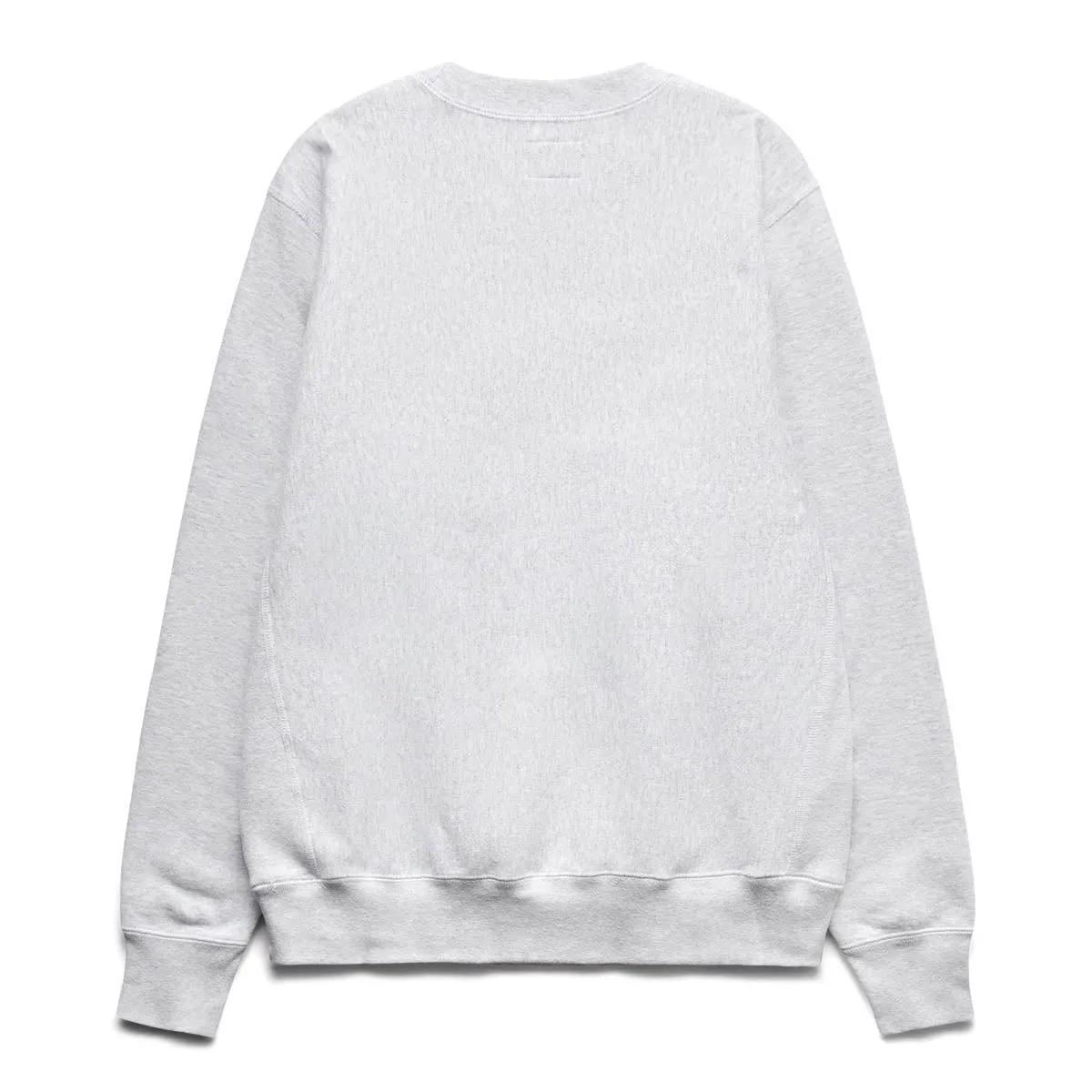 CREWNECK SWEATSHIRT WITH BEADED GOLF BALL ASH GREY | Bodega