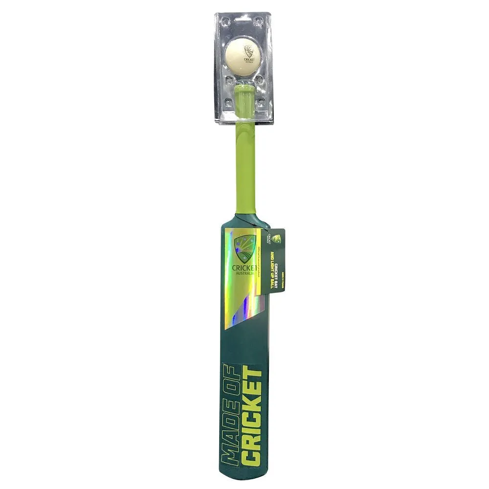 Cricket Australia Bat And Light Up Ball Set