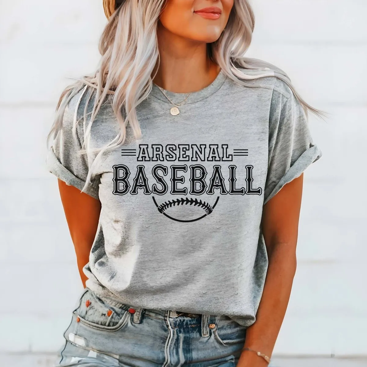 Custom Baseball Team Bella Tee