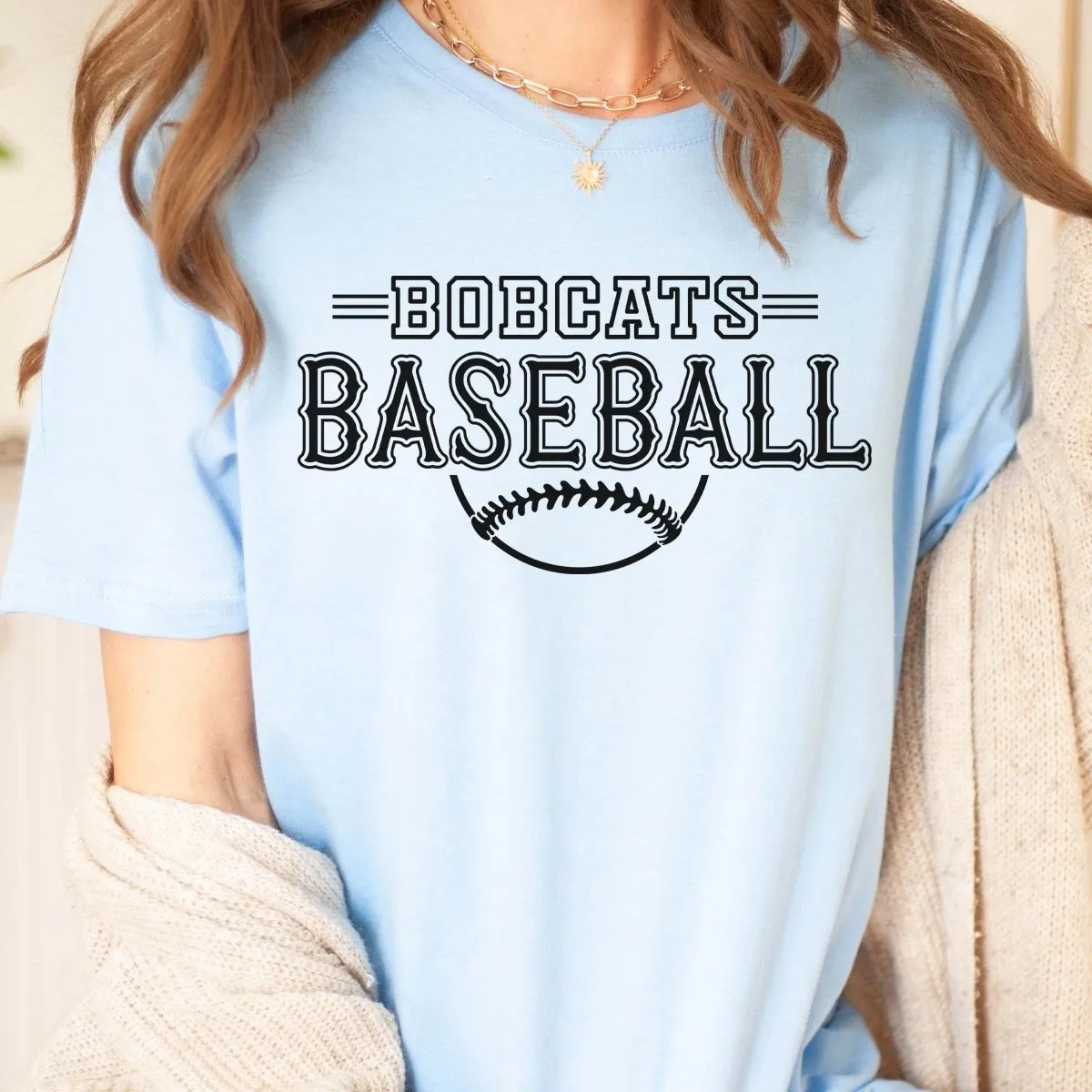 Custom Baseball Team Bella Tee