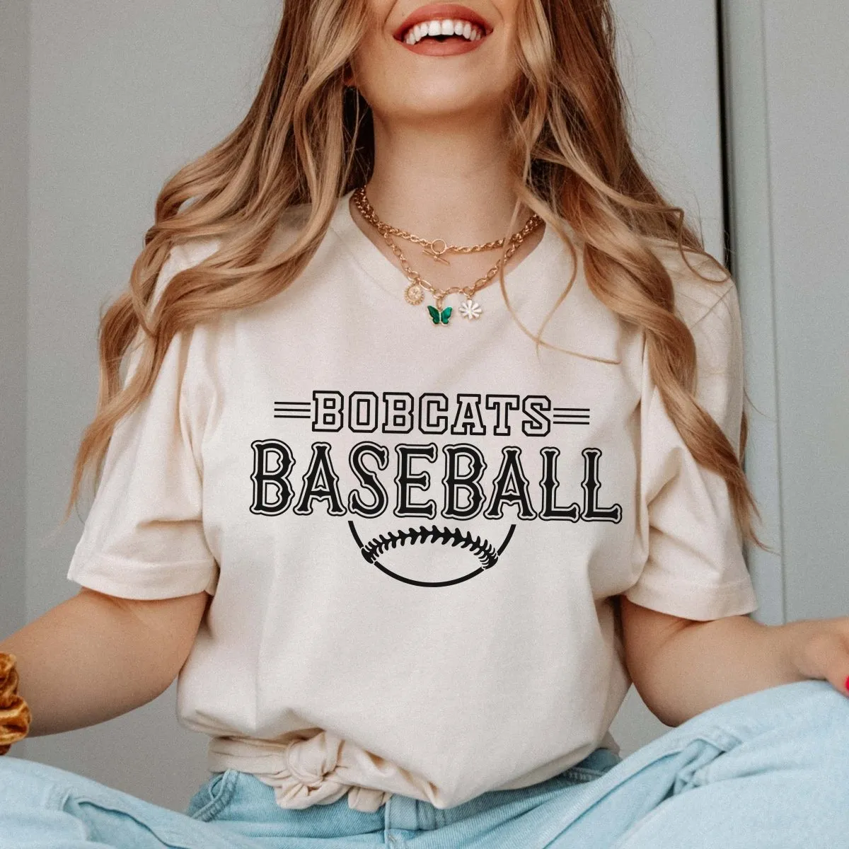 Custom Baseball Team Bella Tee