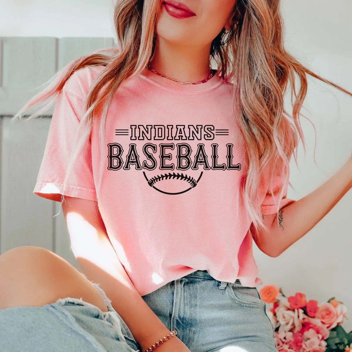 Custom Baseball Team Bella Tee