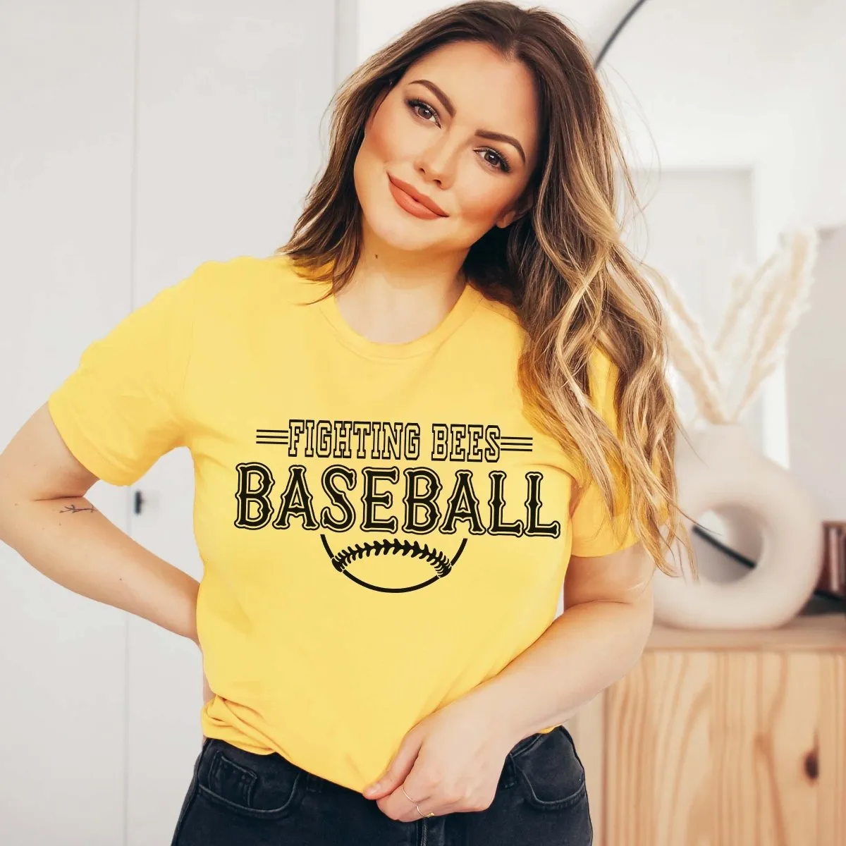 Custom Baseball Team Bella Tee