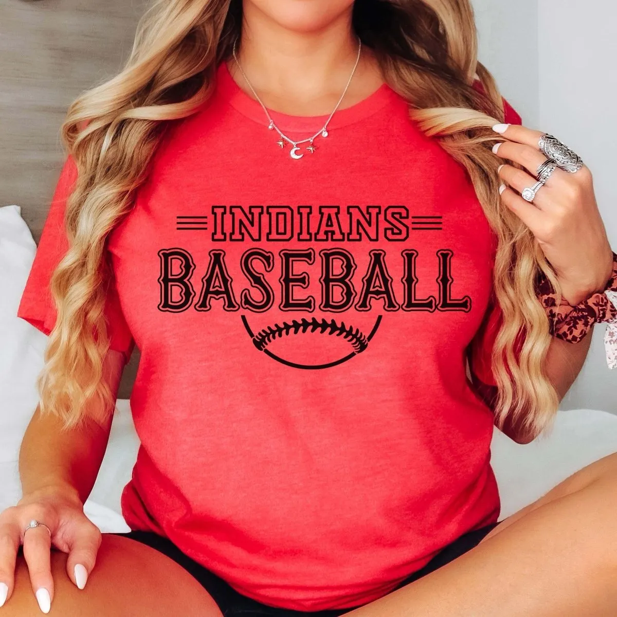 Custom Baseball Team Bella Tee