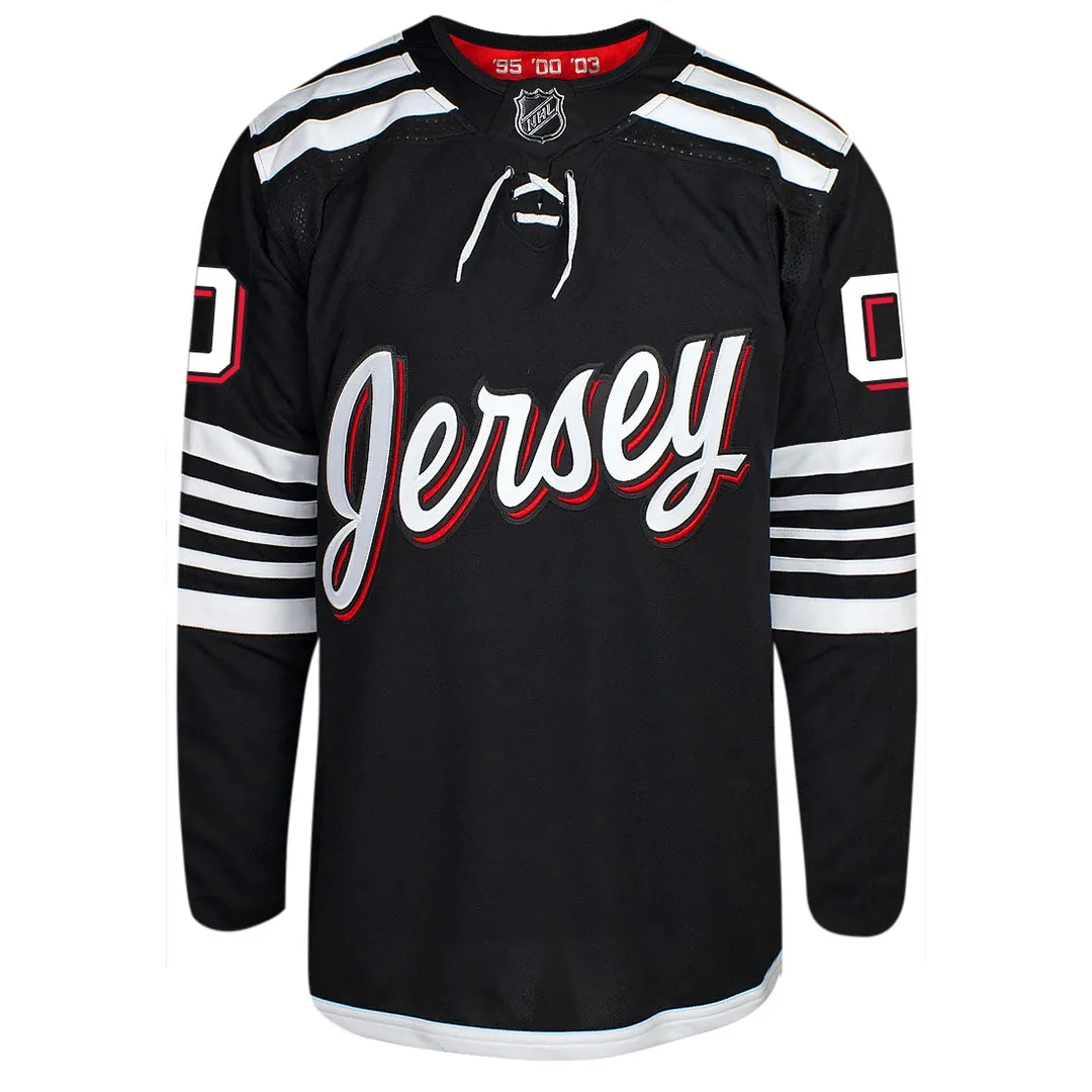 Customizable New Jersey Devils Adidas Primegreen Authentic NHL Hockey Jersey     