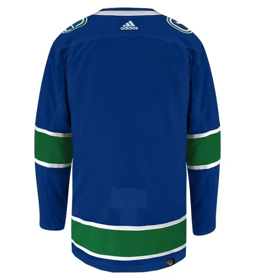 Customizable Vancouver Canucks Adidas Primegreen Authentic NHL Hockey Jersey     