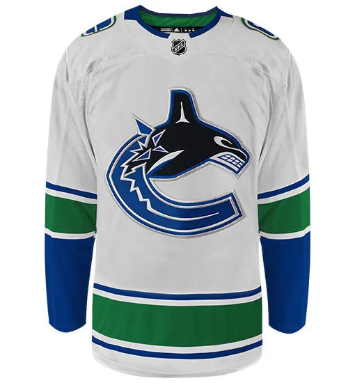 Customizable Vancouver Canucks Adidas Primegreen Authentic NHL Hockey Jersey     