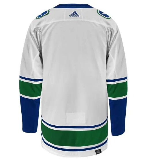 Customizable Vancouver Canucks Adidas Primegreen Authentic NHL Hockey Jersey     