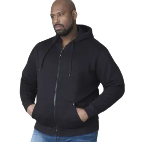 D555 Rockford Mens Cantor Big & Tall Kingsize Full Zip Hoodie