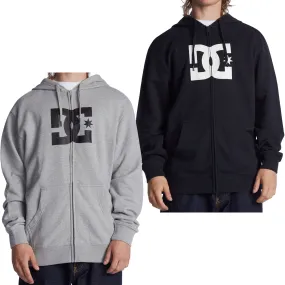 DC Shoes Mens Star Full Zip Hooded Sweatshirt Hoodie