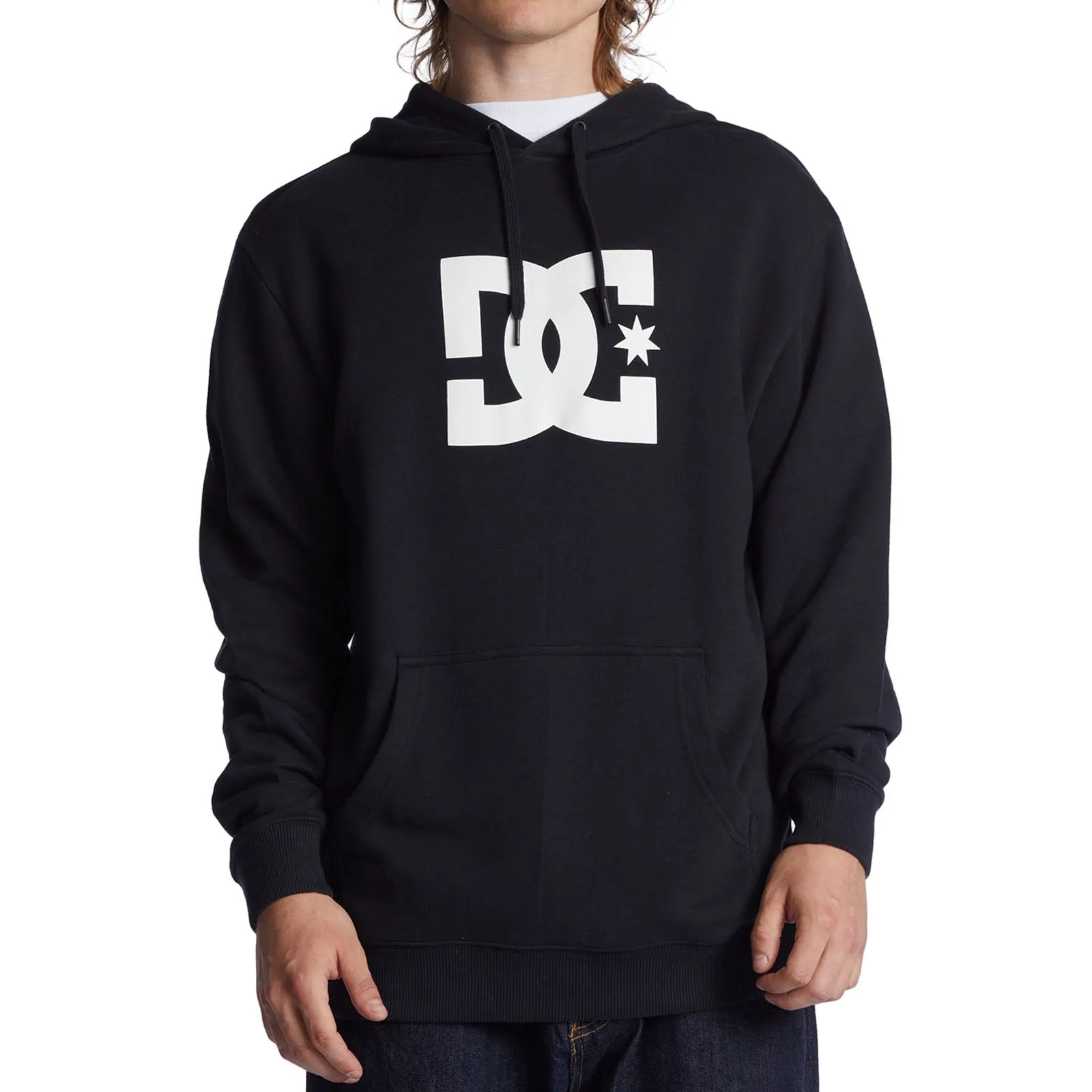 DC Shoes Mens Star Pullover Hooded Sweatshirt Hoodie