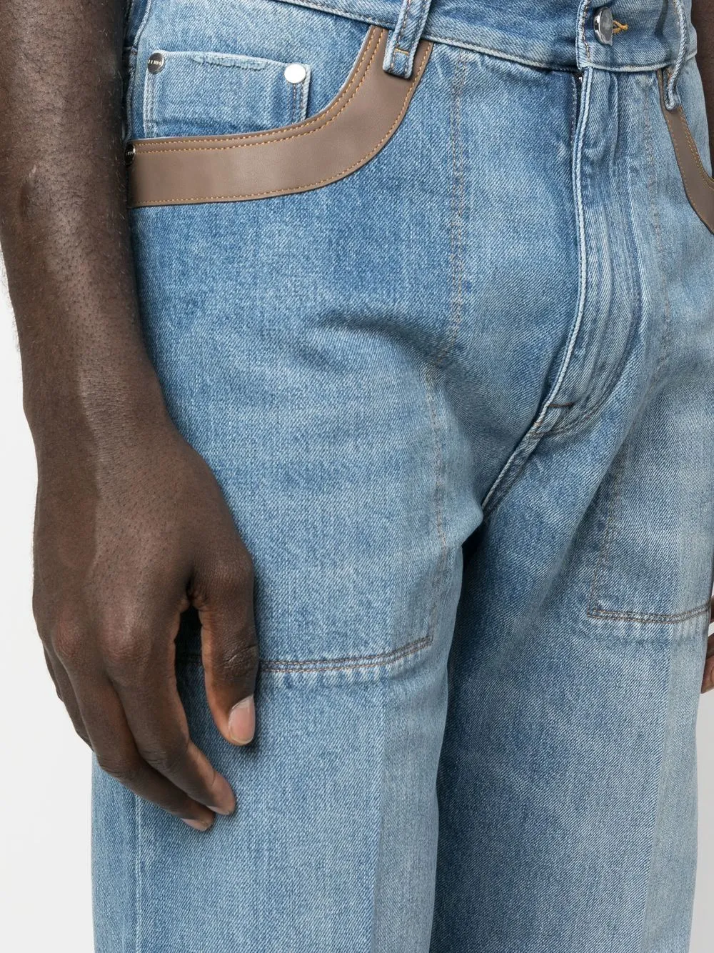 Denim Jeans with Patch