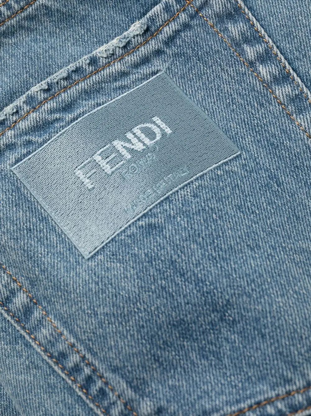 Denim Jeans with Patch