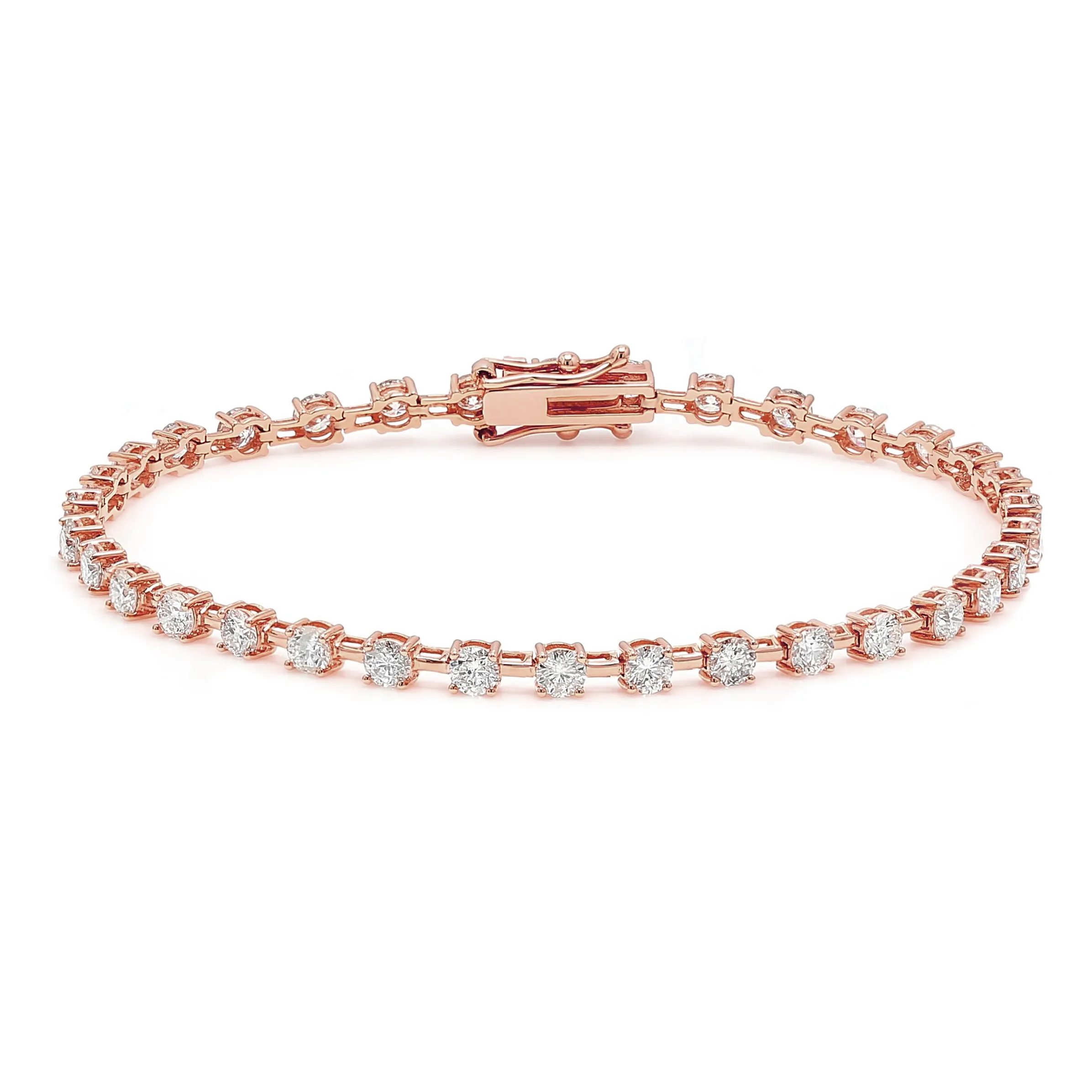 Diamond Station Tennis Bracelet