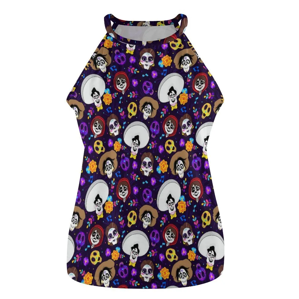 Disney Coco Women's Round-Neck Vest Tank Top