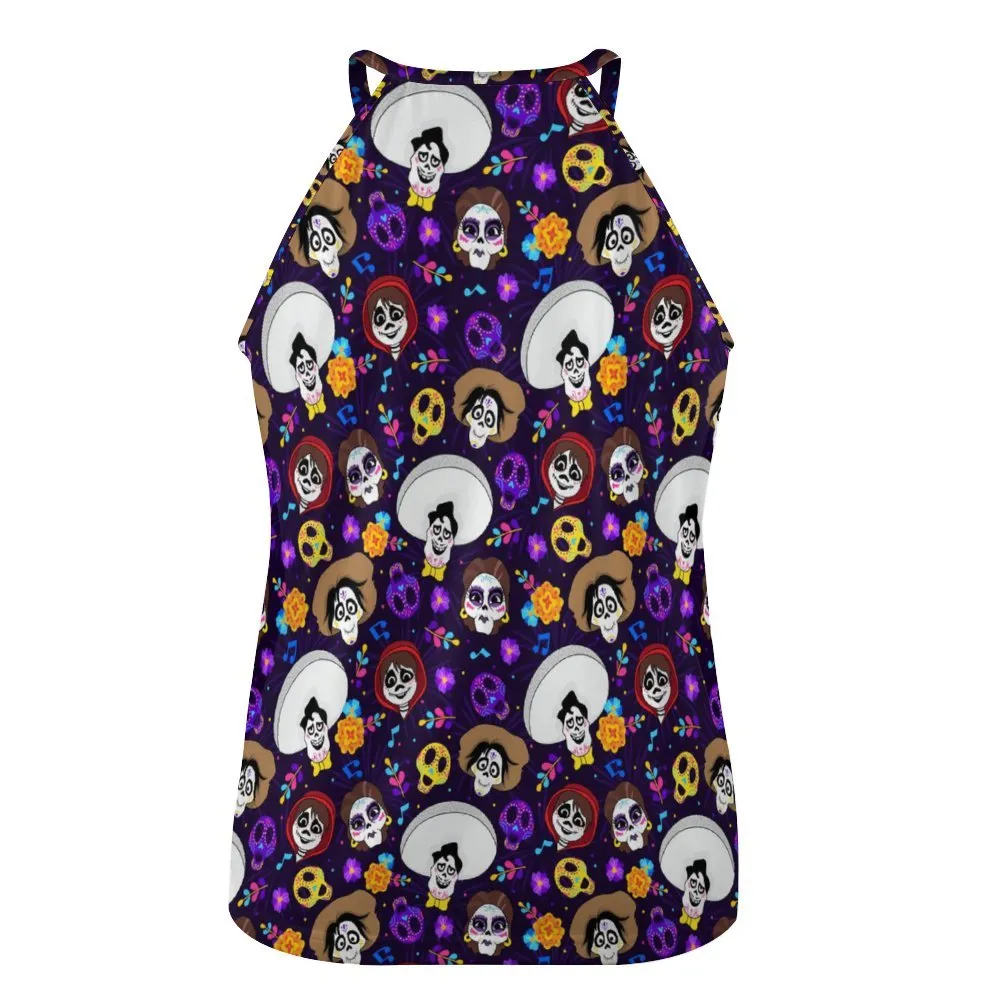 Disney Coco Women's Round-Neck Vest Tank Top