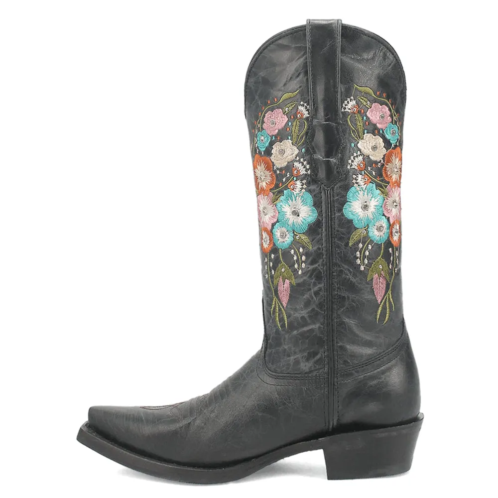 Duchess Embroidered Snip Toe Cowboy Boots