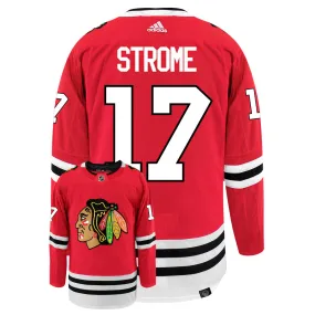 Dylan Strome Chicago Blackhawks Adidas Primegreen Authentic NHL Hockey Jersey     