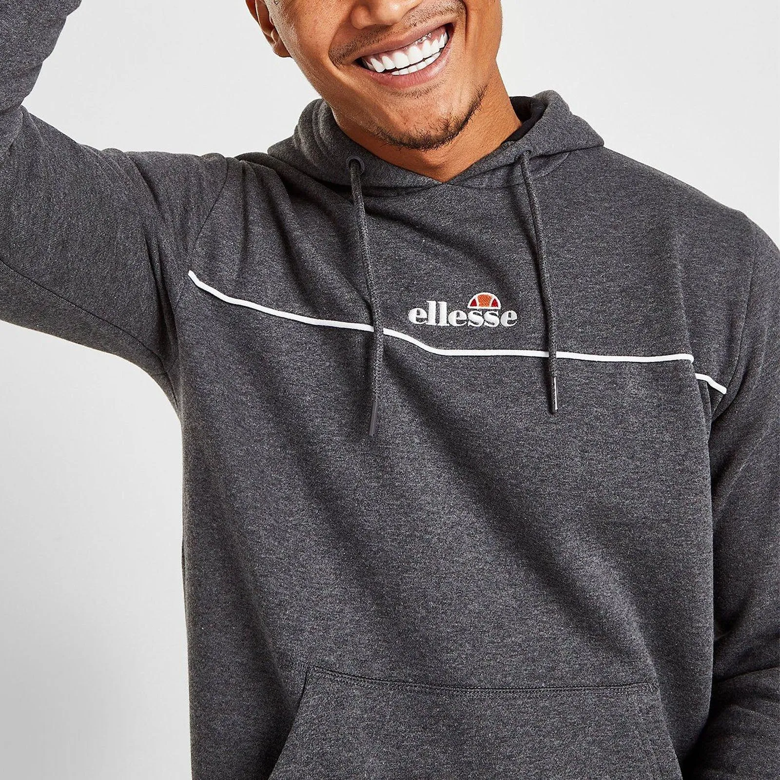 Ellesse Mens Kasper Oh Hooded Pullover Hoodie