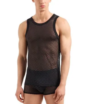 Emporio Armani Logo Mesh Tank