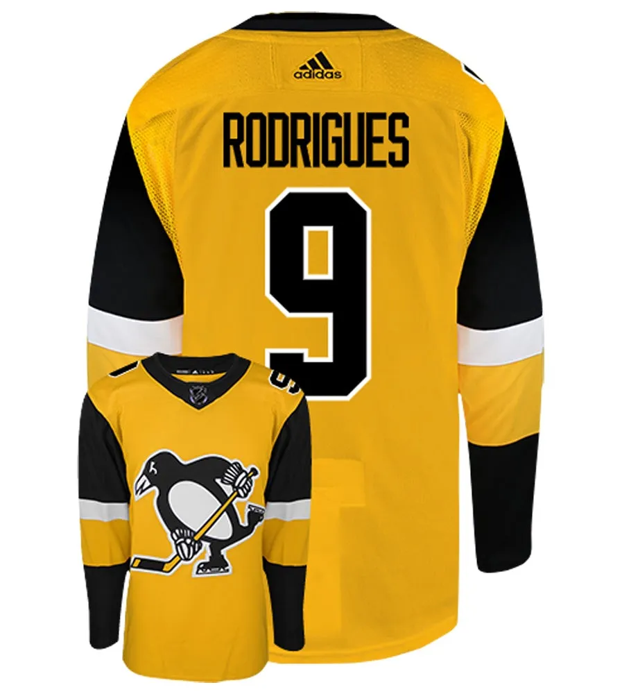 Evan Rodrigues Pittsburgh Penguins Adidas Authentic Third NHL Hockey Jersey     