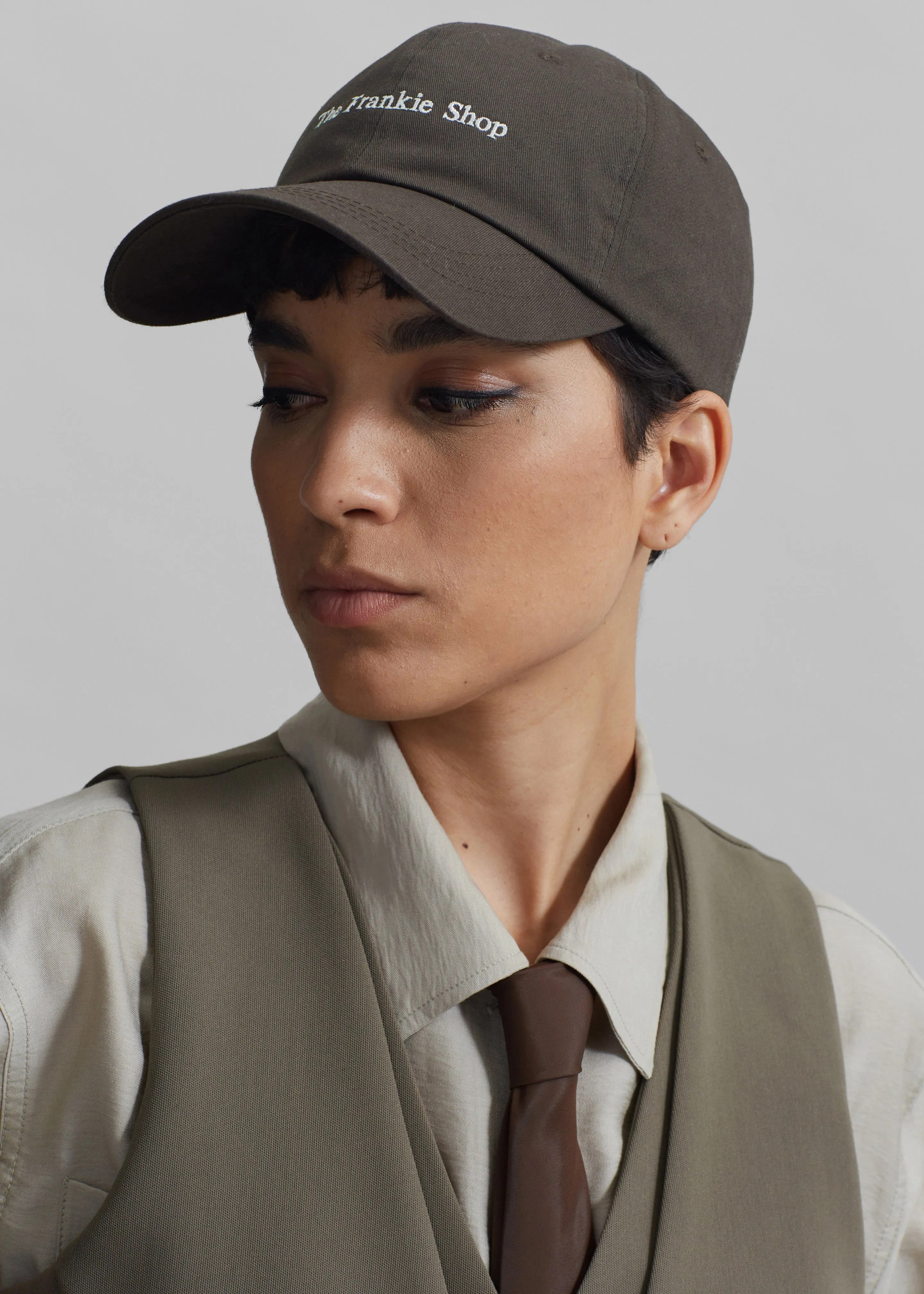 Frankie Baseball Cap - Dark Brown