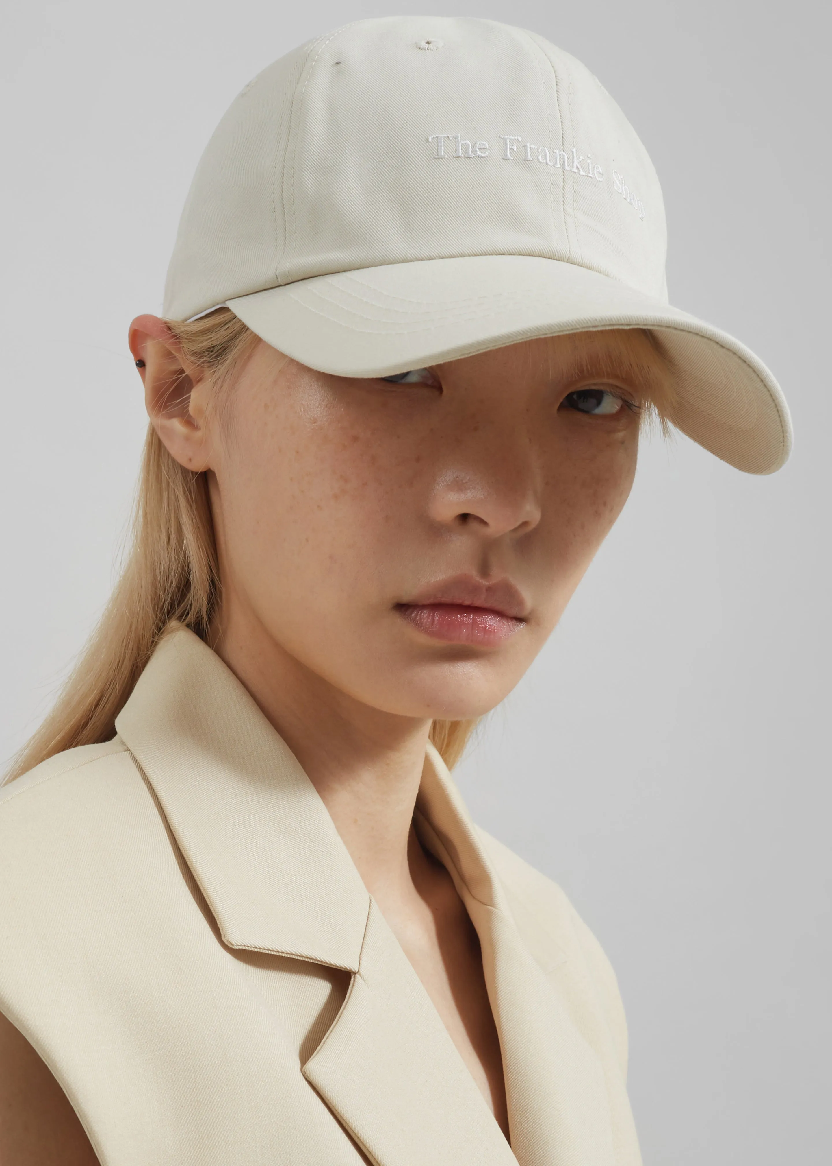 Frankie Baseball Cap - Ivory