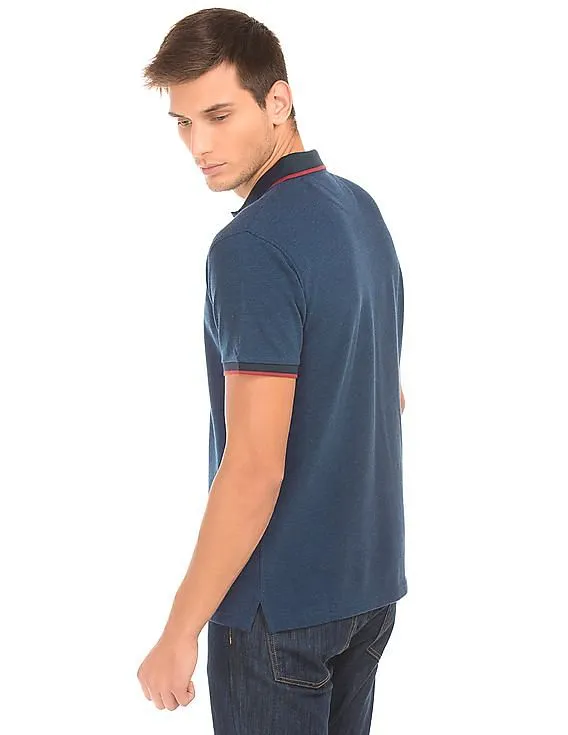 Gant Melange Regular Fit Polo Shirt