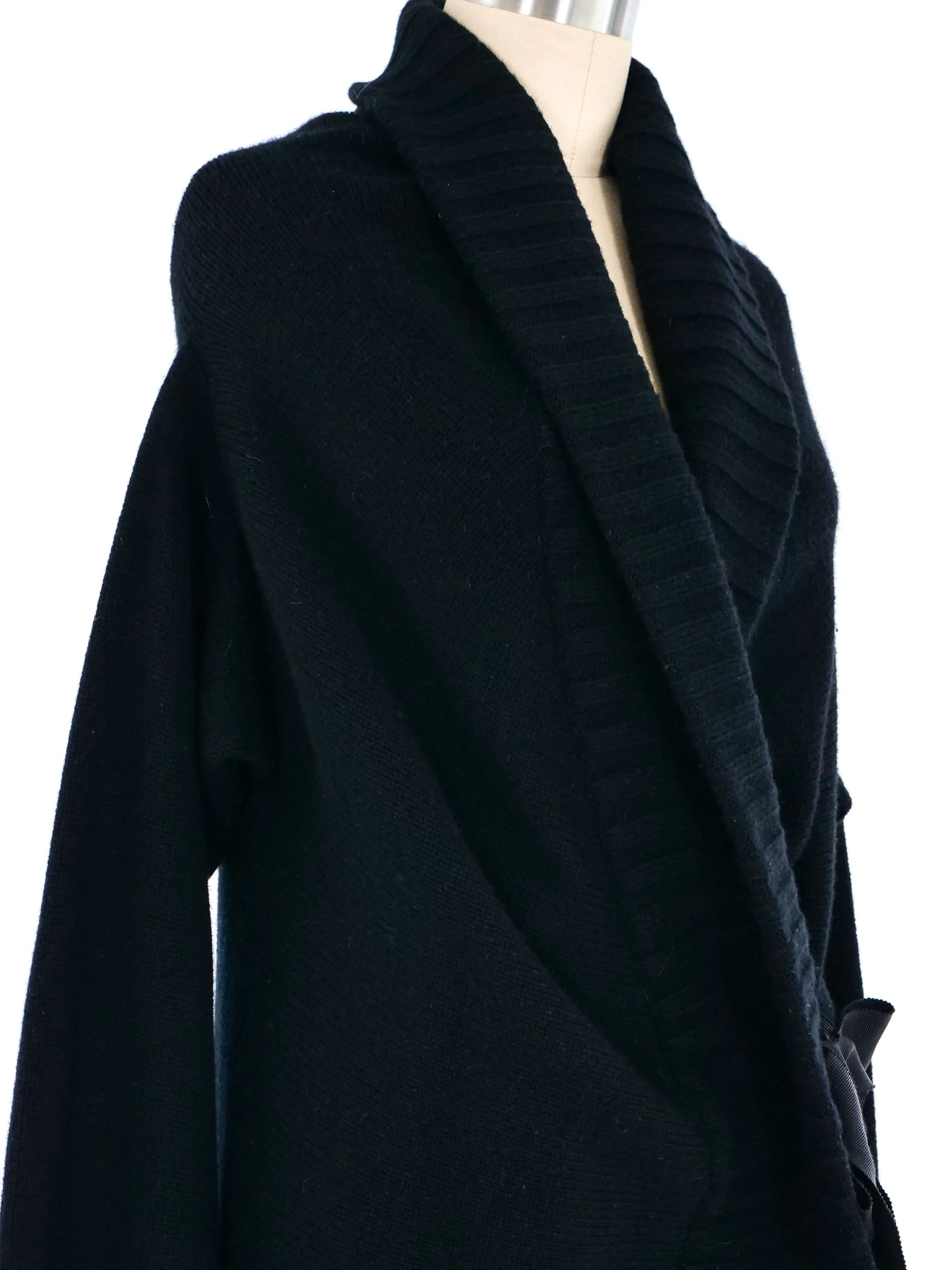 Gianfranco Ferre Cocoon Knit Cardigan