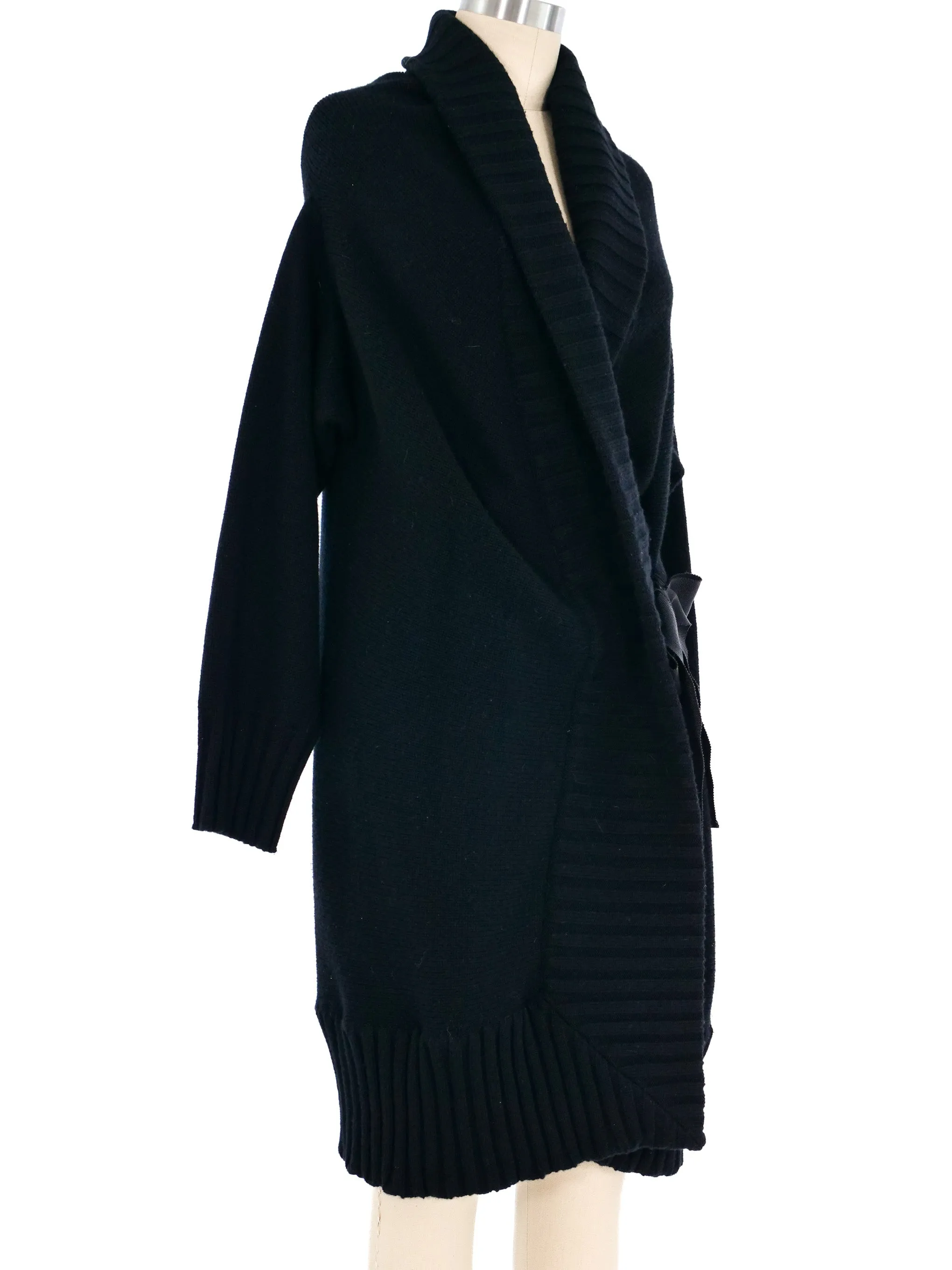 Gianfranco Ferre Cocoon Knit Cardigan