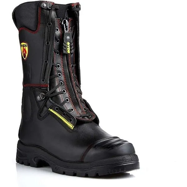 Goliath Talos Zip Up Firefighter Boot (NFSR1116) | Work & Wear Direct