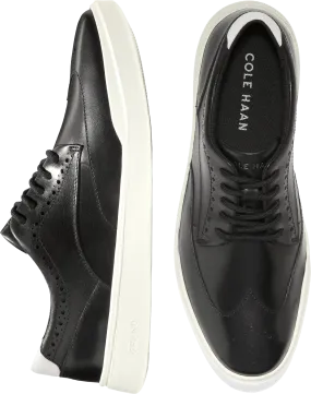 Grand Crosscourt Leather Wingtip Sneakers