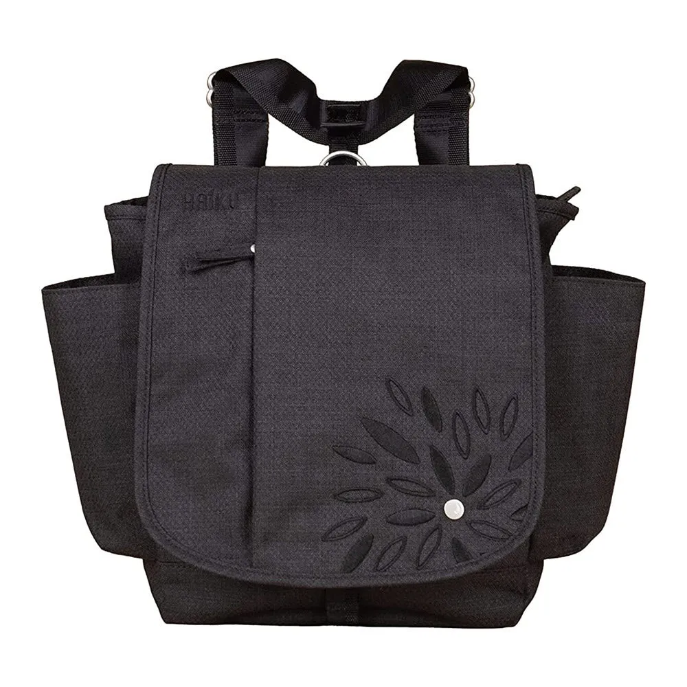 HAIKU TO GO 2 CROSSBODY BAG BLACK IN BLOOM