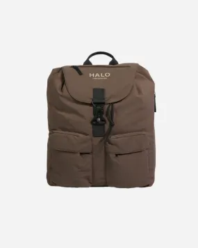 Halo Nylon Backpack - Major Brown