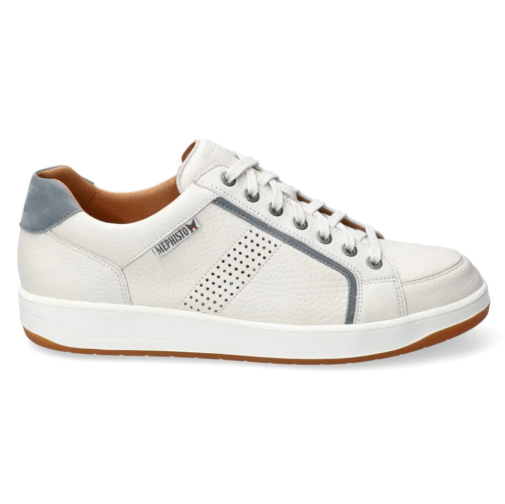 Harrison Full Grain Leather Men's Low Top Trainers