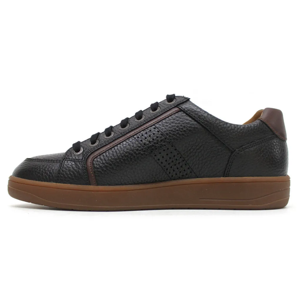 Harrison Full Grain Leather Men's Low Top Trainers