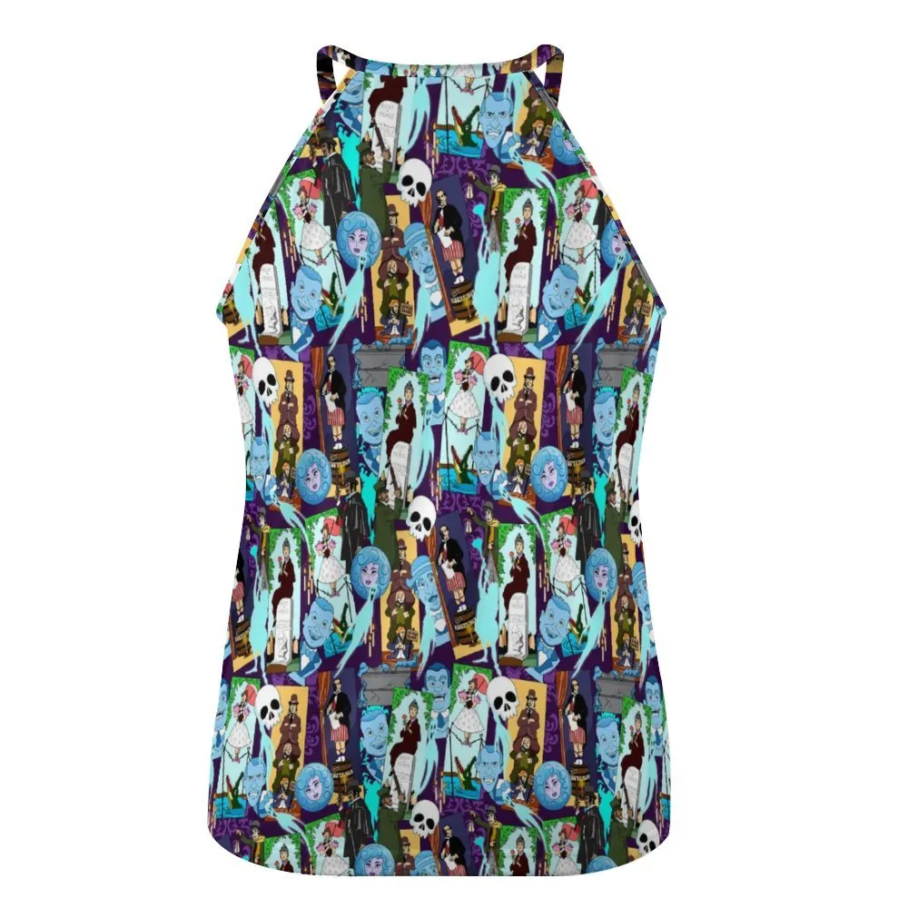 Haunted Mansion Favorites Women's Round-Neck Vest Tank Top