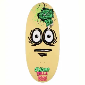 Heroin Swampy Swampzilla Skateboard Deck 13 Egg Shape