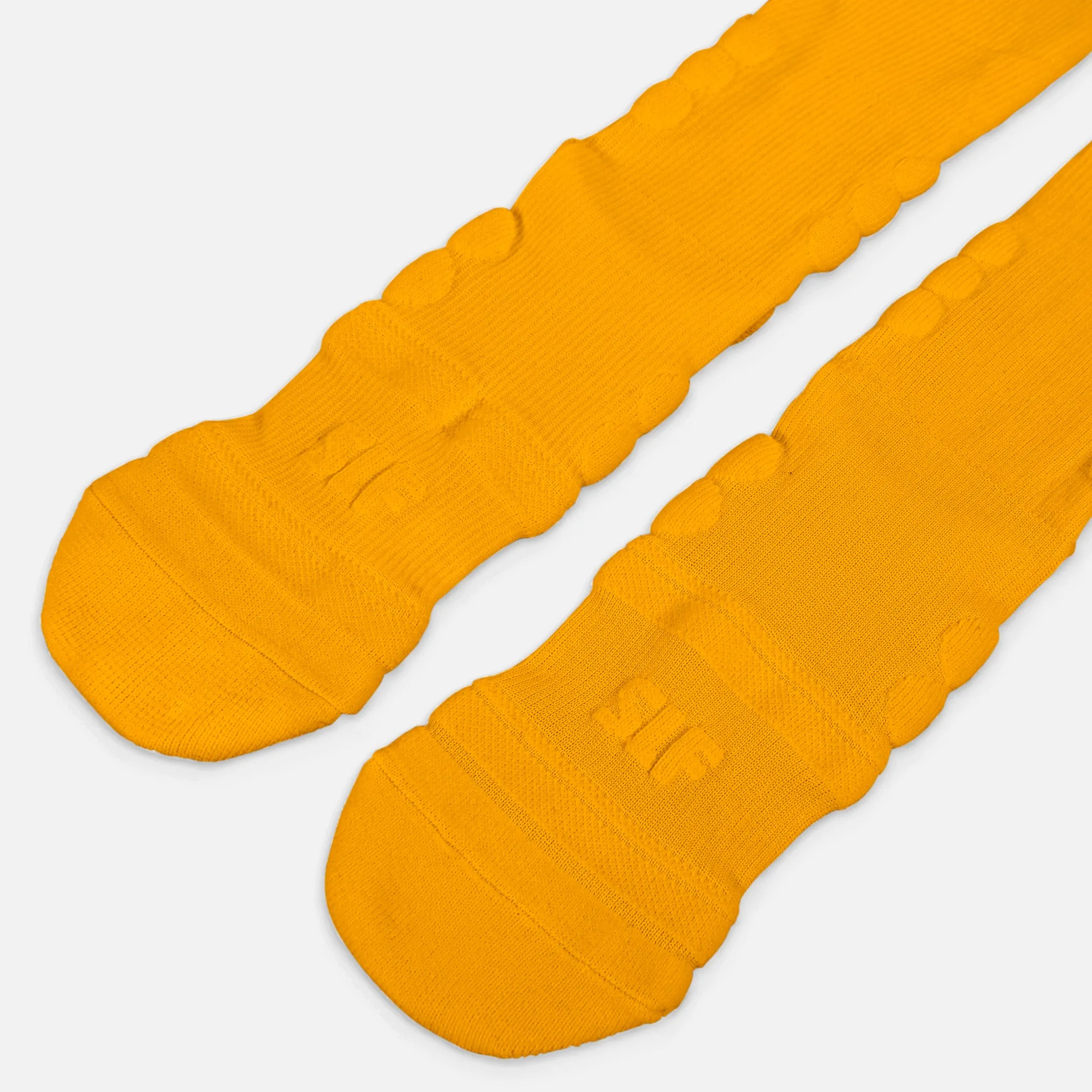 Hue Yellow Gold Football Padded Long Socks