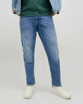 Jack & Jones Slim Tapered Fit Glenn Jeans In Light Blue