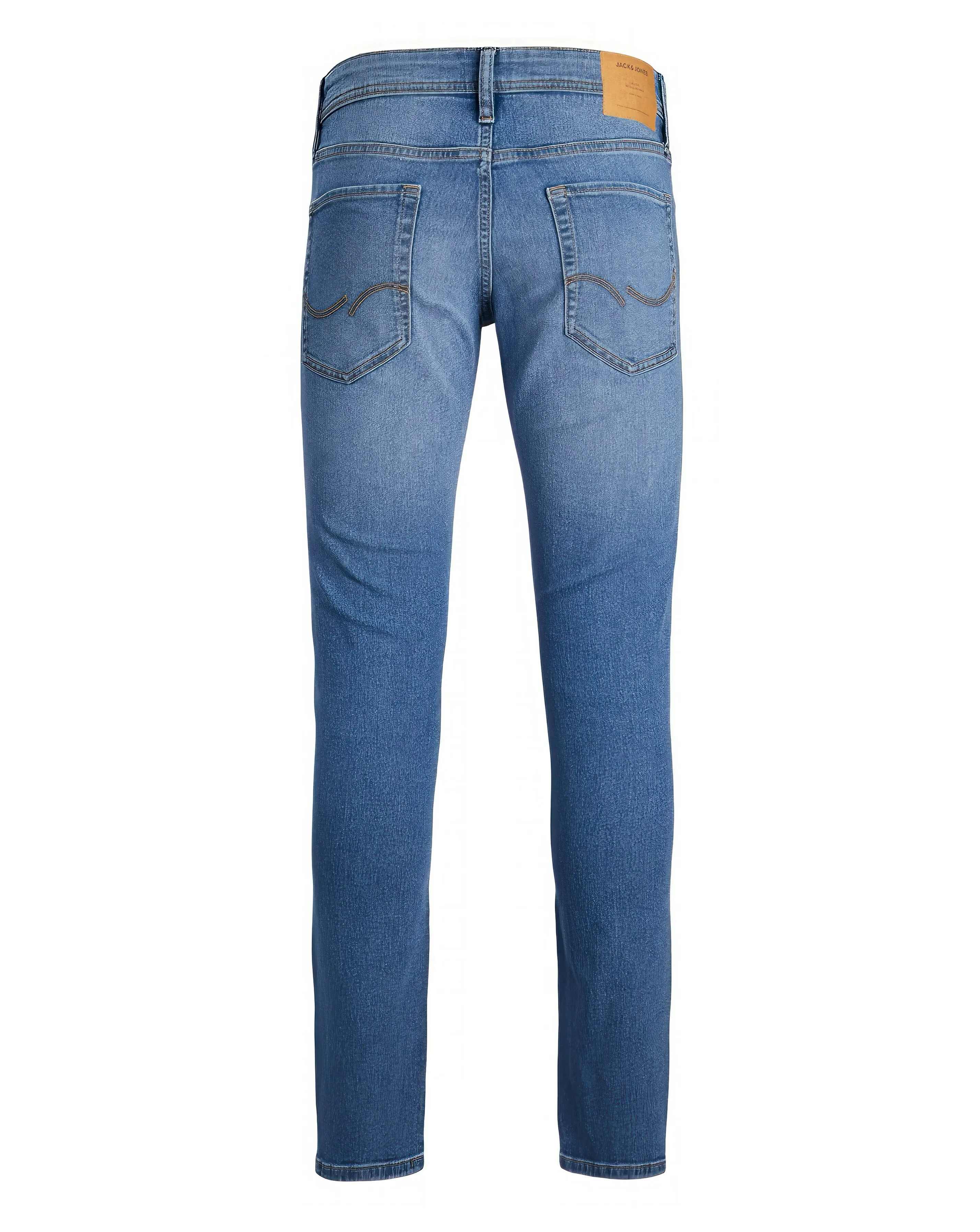 Jack & Jones Slim Tapered Fit Glenn Jeans In Light Blue