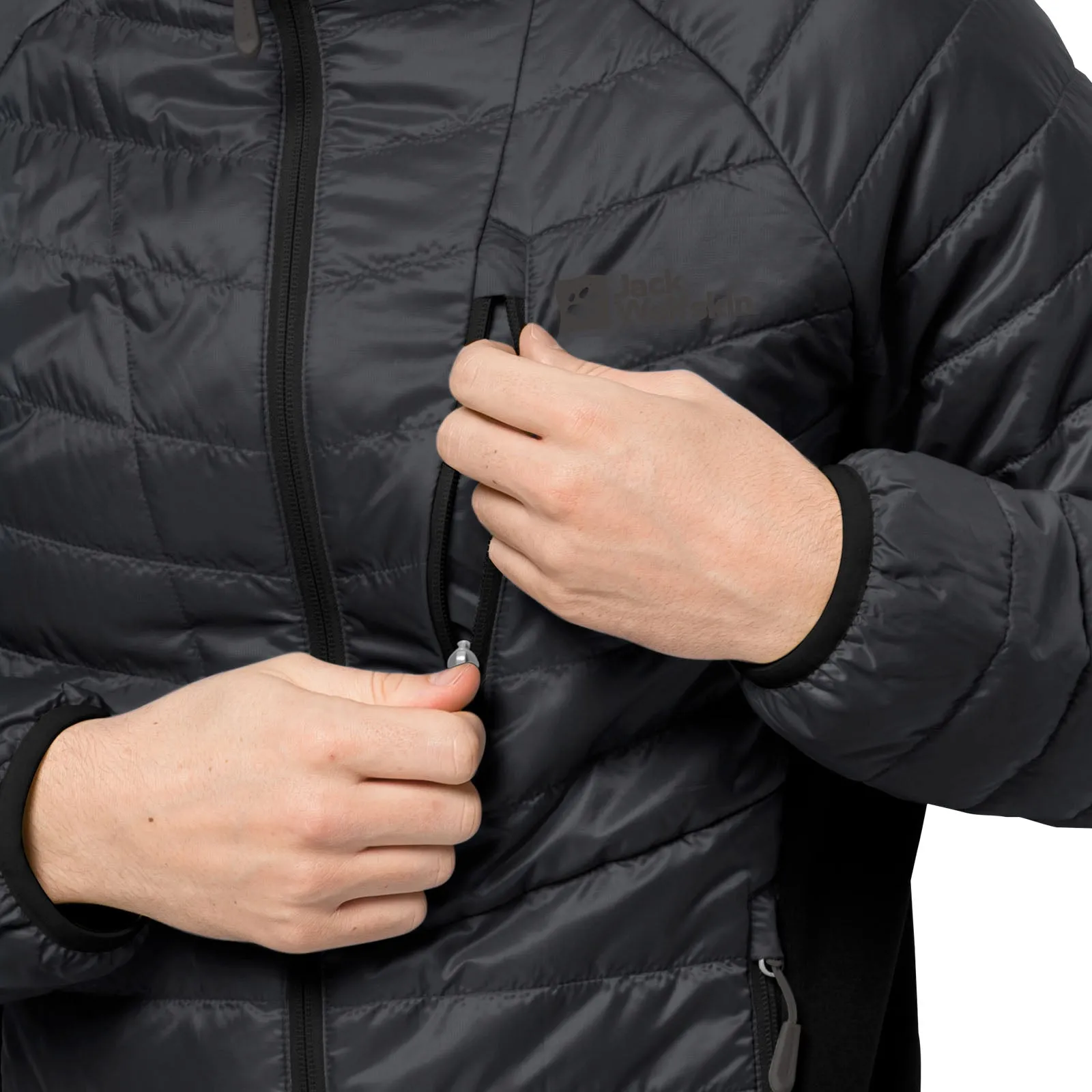 Jack Wolfskin Mens Routeburn Pro Quilted Insulated Jacket