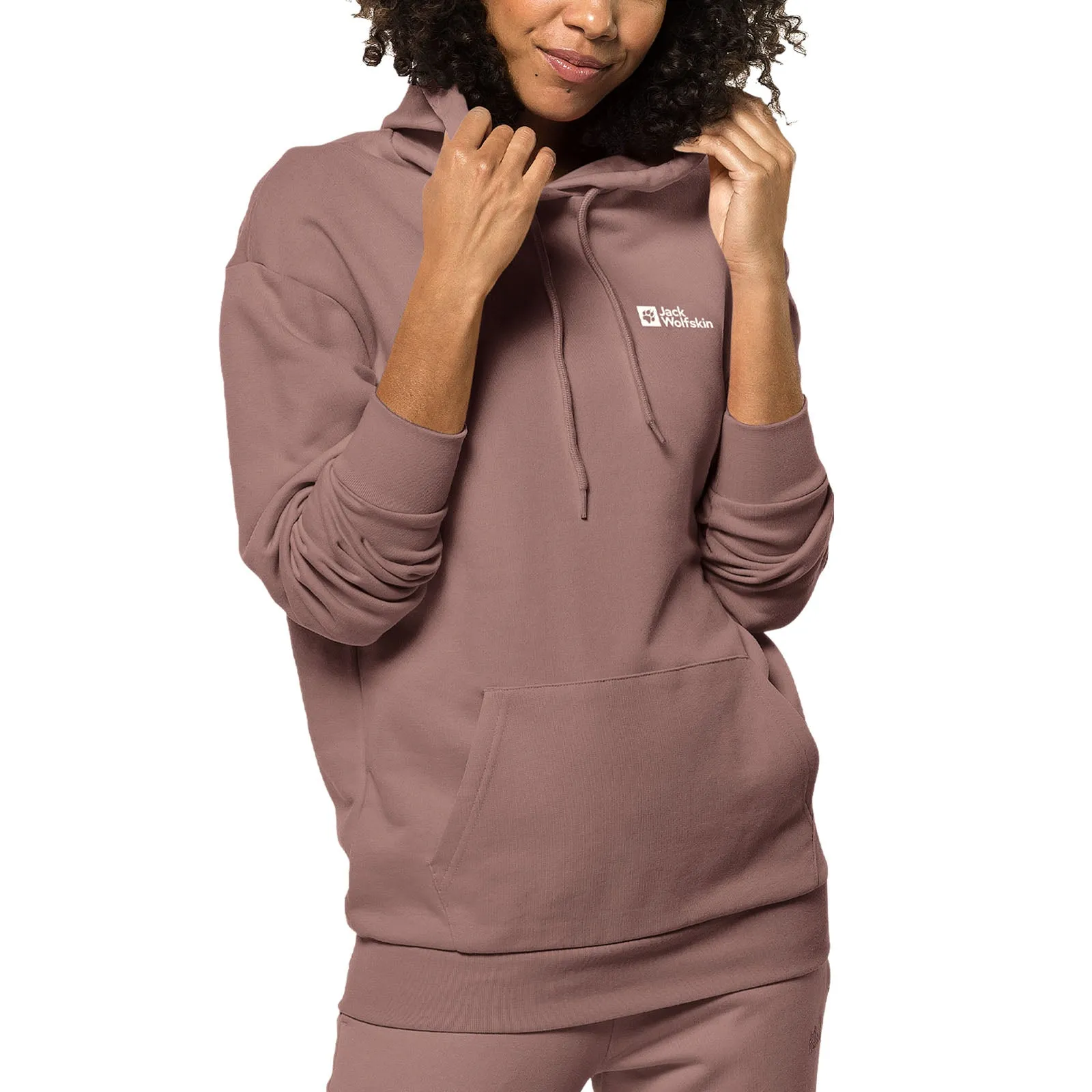 Jack Wolfskin Womens Essential Cotton Hoodie