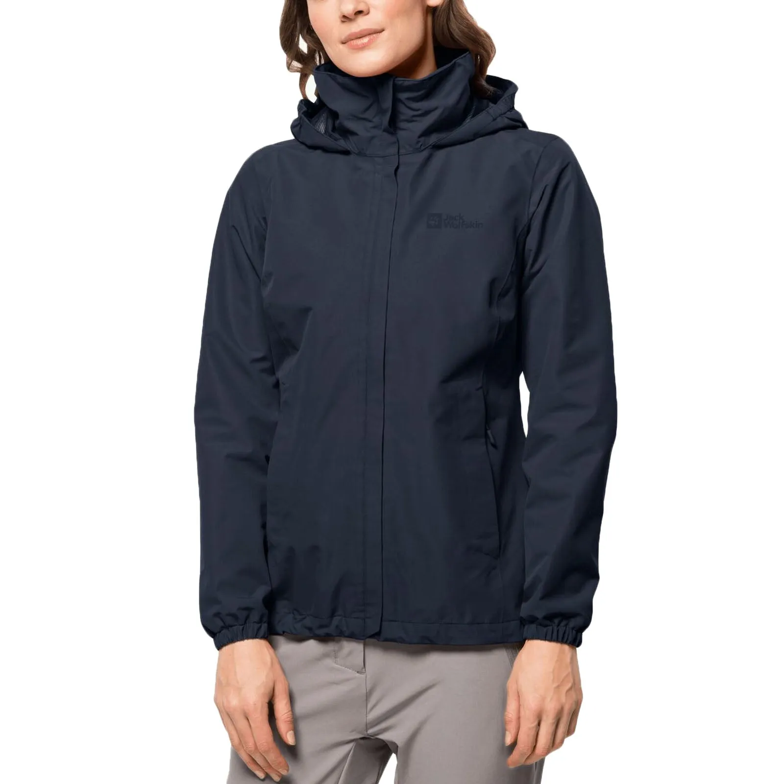 Jack Wolfskin Womens Stormy Point Waterproof Shell Jacket