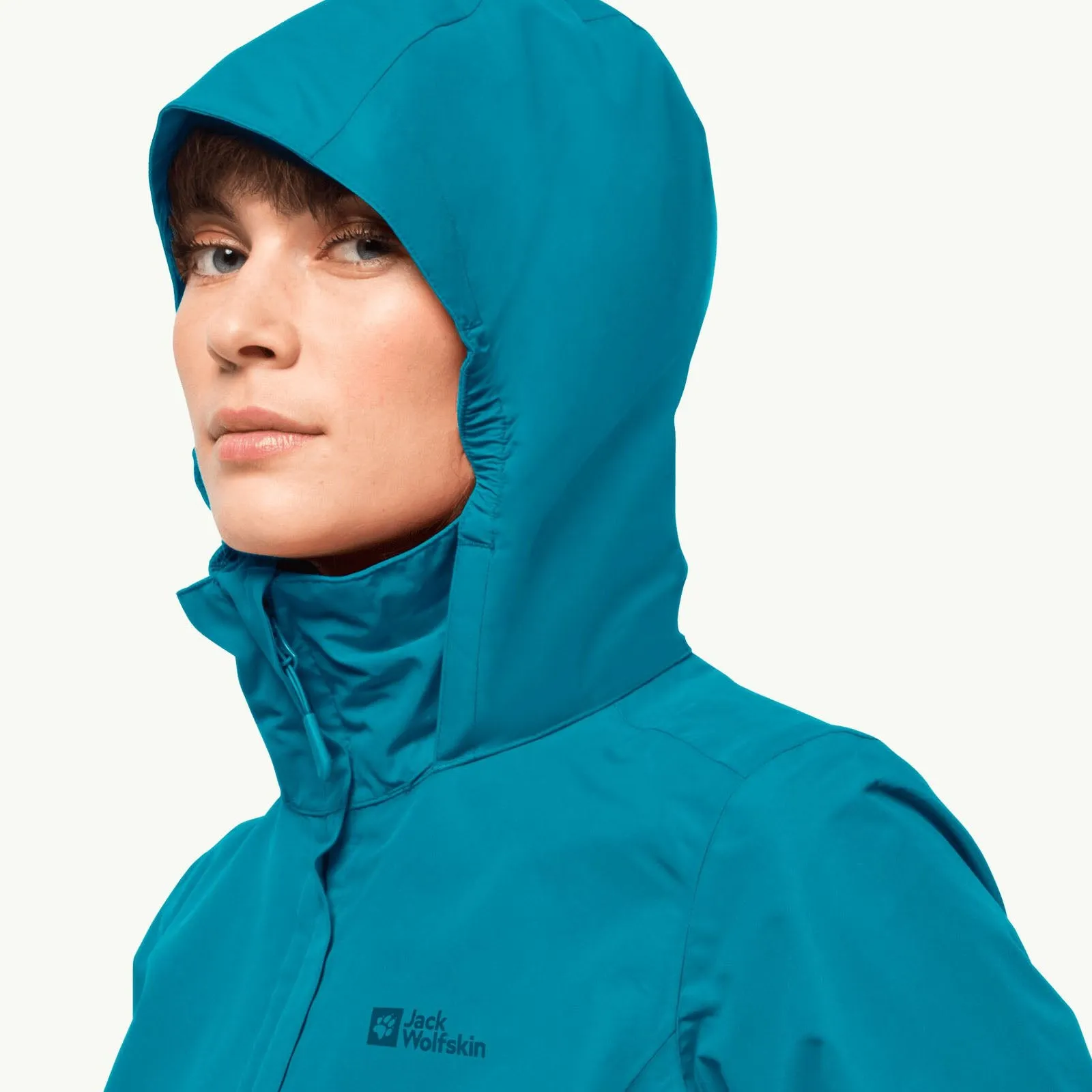 Jack Wolfskin Womens Stormy Point Waterproof Shell Jacket