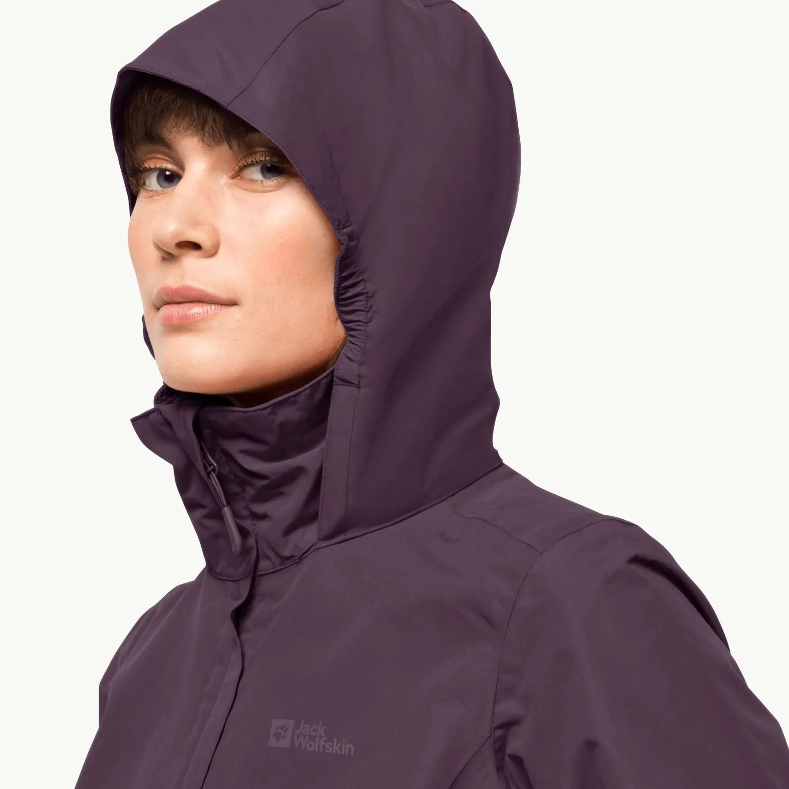 Jack Wolfskin Womens Stormy Point Waterproof Shell Jacket