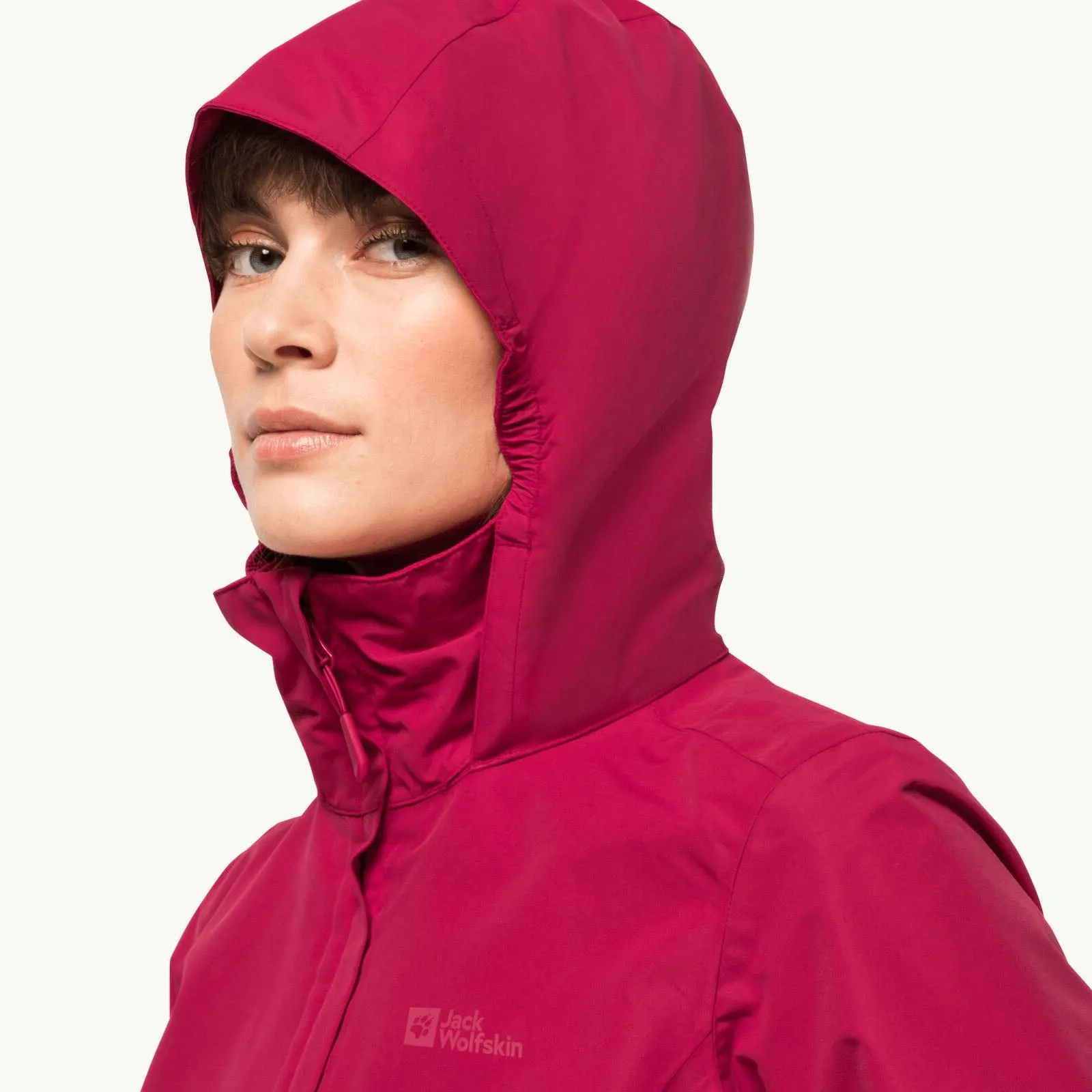 Jack Wolfskin Womens Stormy Point Waterproof Shell Jacket